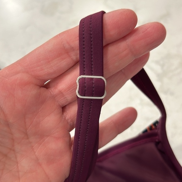 Athleta 36D/DD Marrakesh Side Scrunch Tankini Top + XL Bikini Wild Bloom NWT - Picture 16 of 16